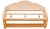 Полка настенная с балясинами (1 ярус), арт. 2639
