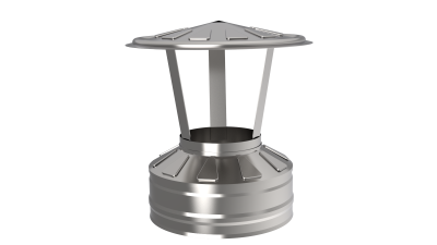 (GS) Оголовок 115х200, AISI 430/Оц, 0.5/0.5мм.