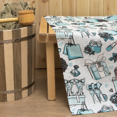 Простыня Этель "Mint mood" 150х180 см., вафля