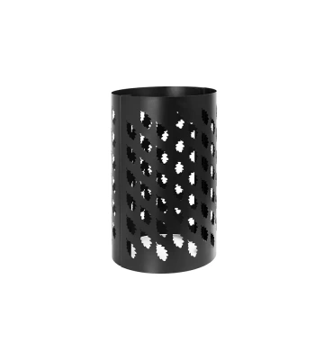 Сетка для камней на трубу "ДУБОВЫЙ ЛИСТ" BLACK, L=500