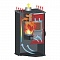 Печь-камин TimSistem "Magic Stove" Голубой. [Ø120; 8кВт; до 150m³/60m²][8кВт; 160m³]