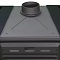 Печь-камин TimSistem "Magic Stove" Голубой. [Ø120; 8кВт; до 150m³/60m²][8кВт; 160m³]