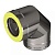 Отвод 90° V50R  Ø150/250 мм., AISI 321/304 (Вулкан)