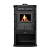 Печь-камин TimSistem "Magic Stove" Чёрный. [Ø120; 8кВт; до 150m³/60m²]