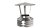 (GS) Оголовок 115х200, AISI 430/Оц, 0.5/0.5мм.