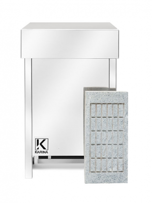 Электрическая печь KARINA Eco 8 mini Талькохлорит (8 кВт, 8-12 m³)